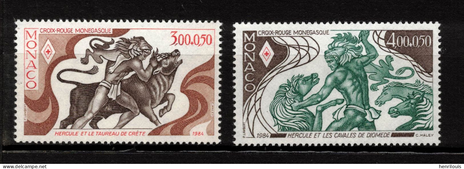 MONACO  Timbres Neufs **  De  1984 ( Ref  MC562 ) Croix Rouge - Unused Stamps