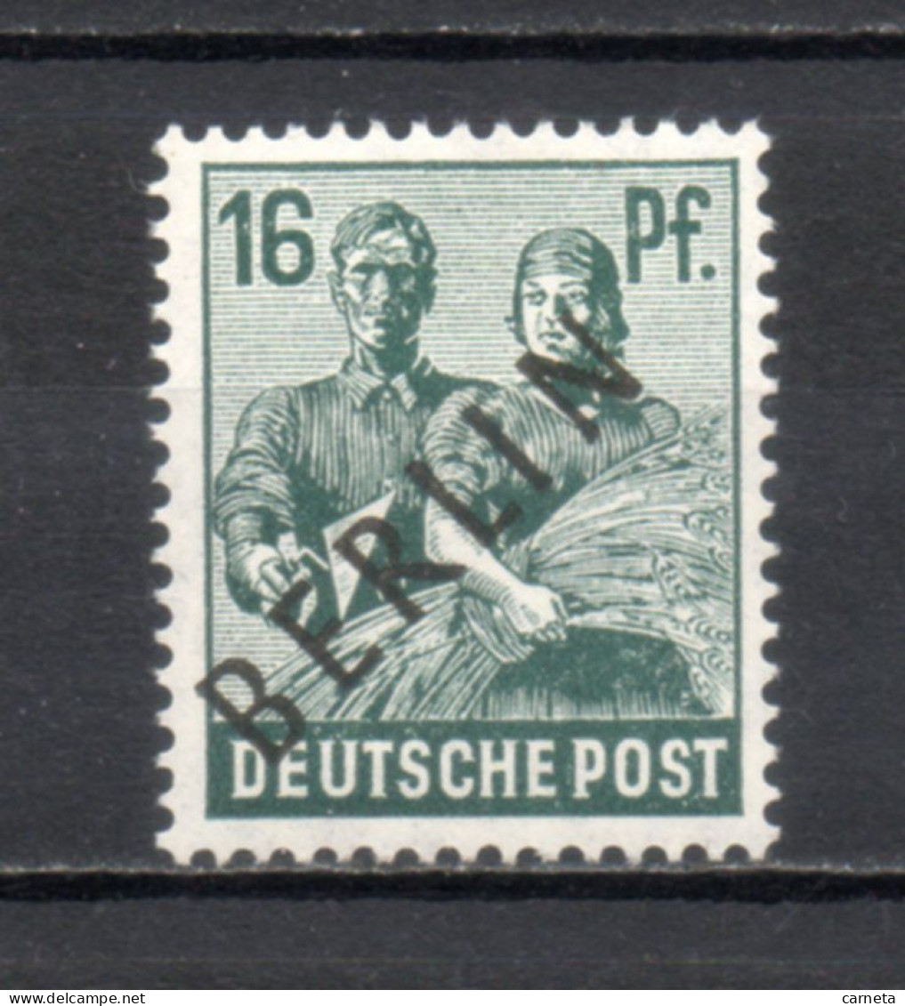 ALLEMAGNE BERLIN    N° 7   NEUF AVEC CHARNIERE   COTE 0.50€   ZONES AAS SURCHARGE NOIRE BERLIN - Unused Stamps