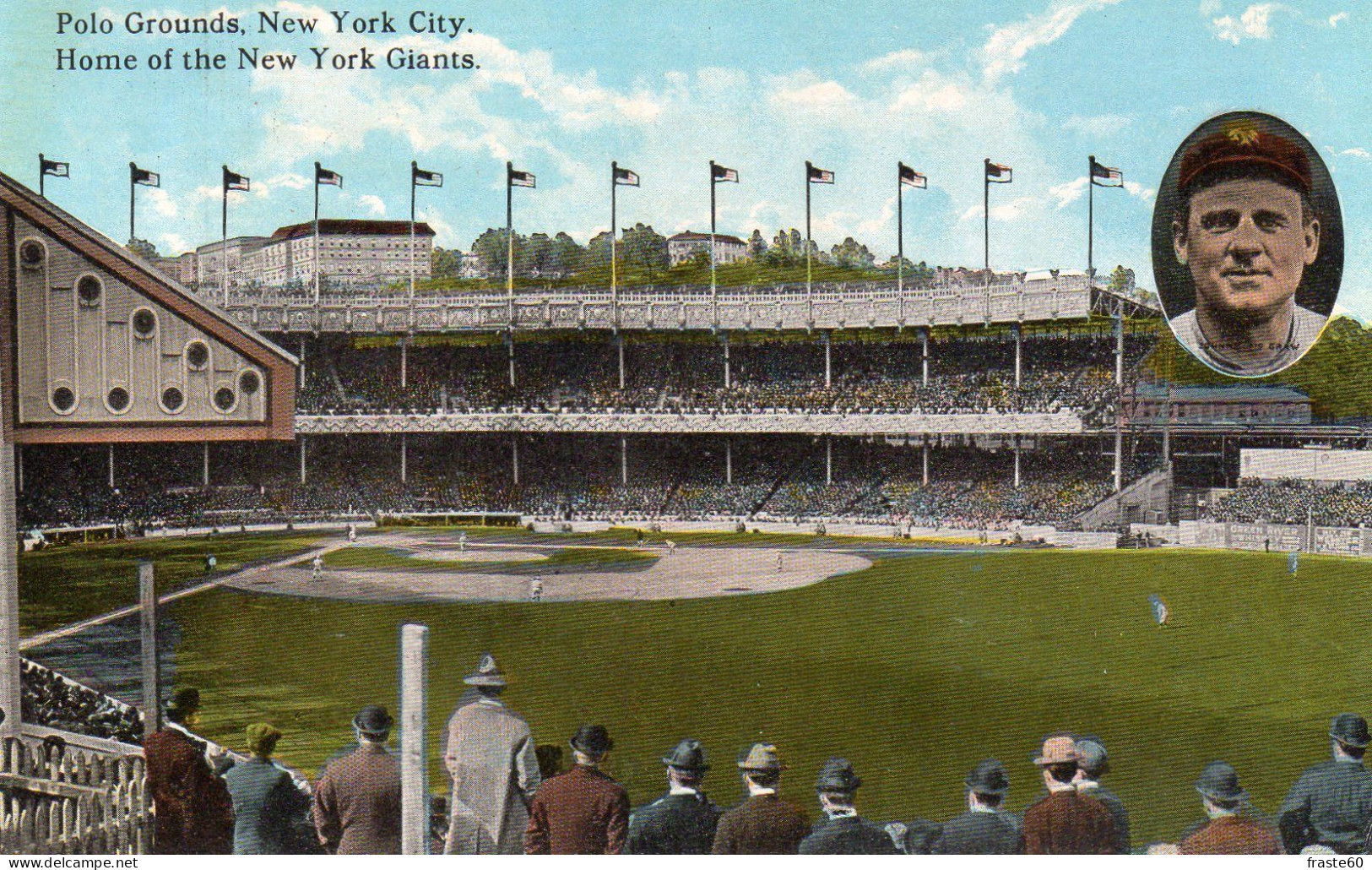 New York City - Polo Grounds - Home Of The York Giants ( Photo De Johnny Mc Graw ) - Stades & Structures Sportives