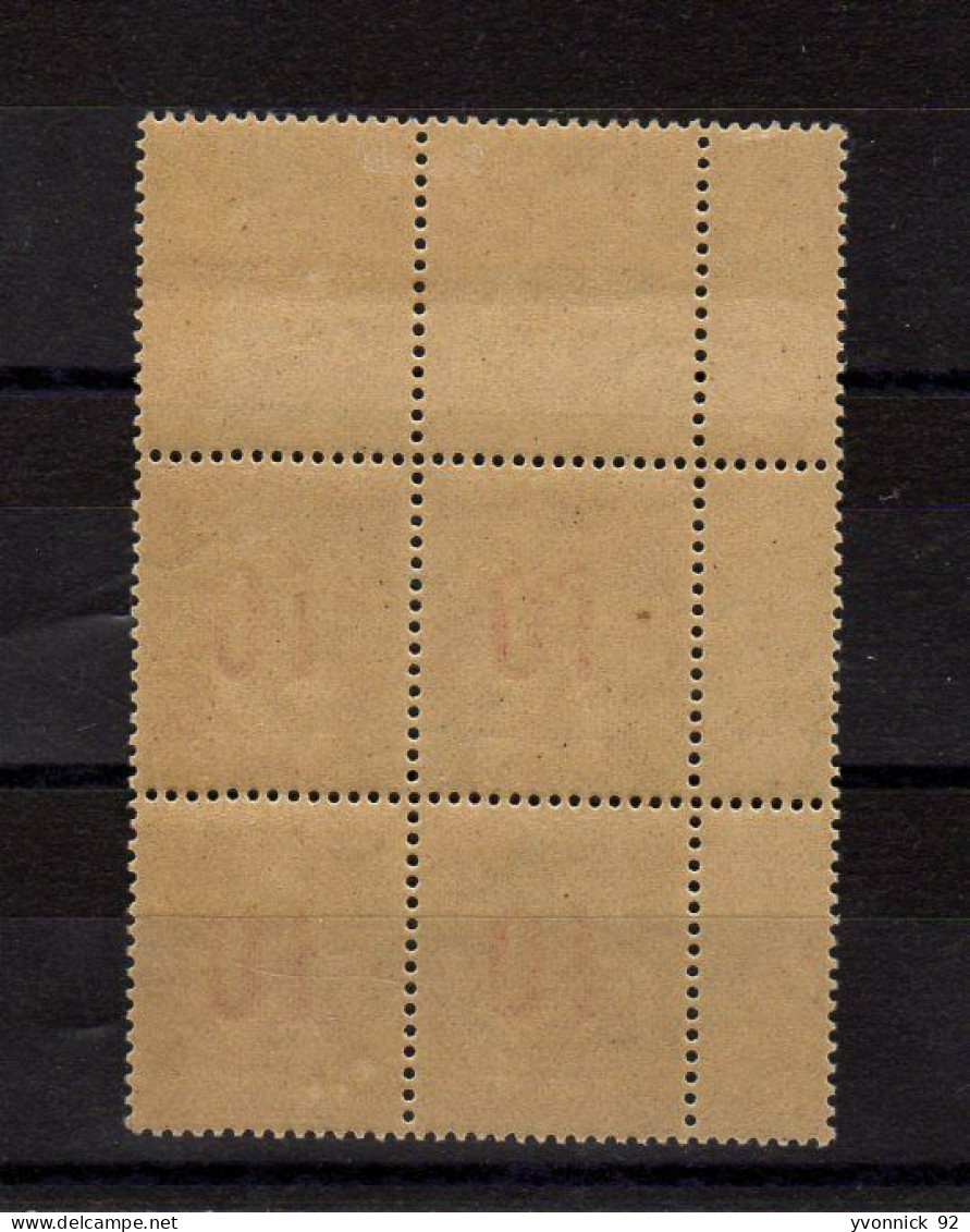 Côte - D ' Ivoire  _(1912 ) 1bloc De 4 Timbres 50c Neufs N °39 - Unused Stamps