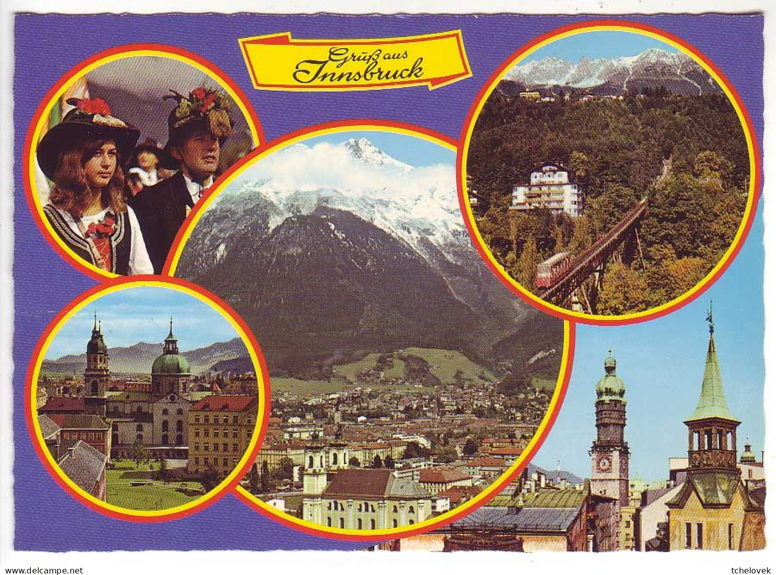 (99). Autriche. Oesterreich.Tyrol. Innsbruck. Tirol Wintersportplatz Igls Bei Innsbruck & Gegen Norden & A 6020 & 745 - Innsbruck