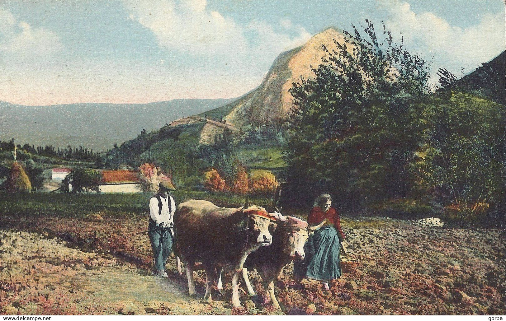 *CPA - FRANCE - MIDI-PYRENEE - Labours Pour Les Semailles - Midi-Pyrénées