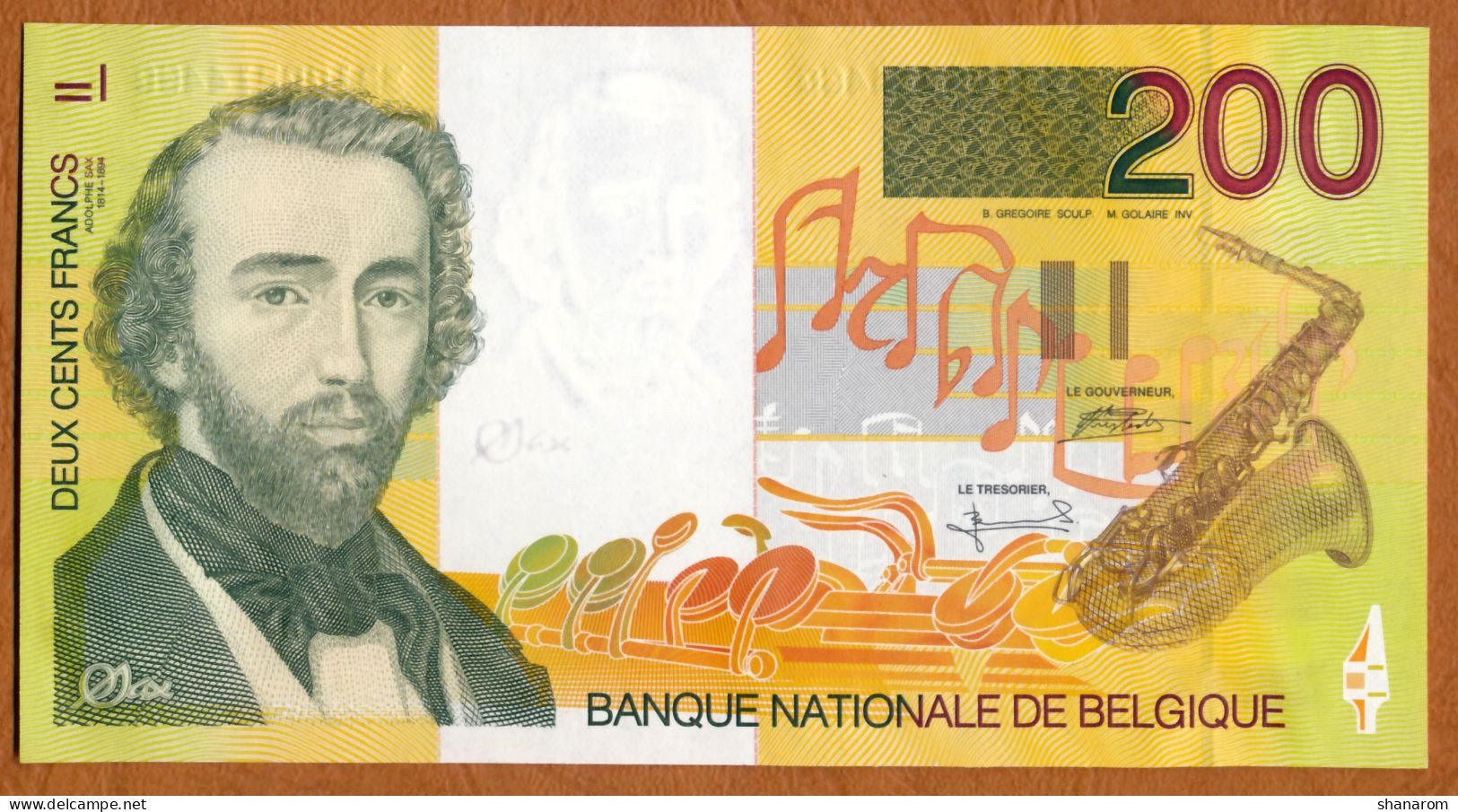 1995 // BELGIQUE // BANQUE NATIONALE DE BELGIQUE // Deux Cents Francs // SUP+ // XF+ - Autres & Non Classés