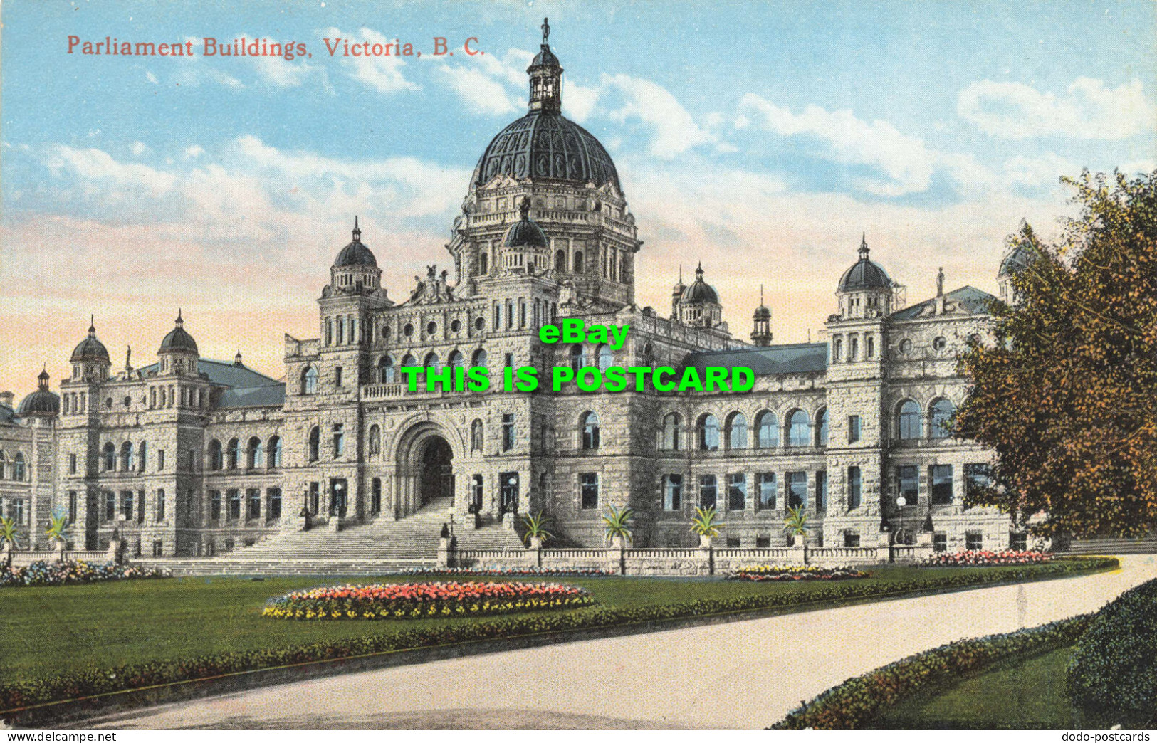 R621275 Parliament Buildings. Victoria. B. C. Coast Publishing - World