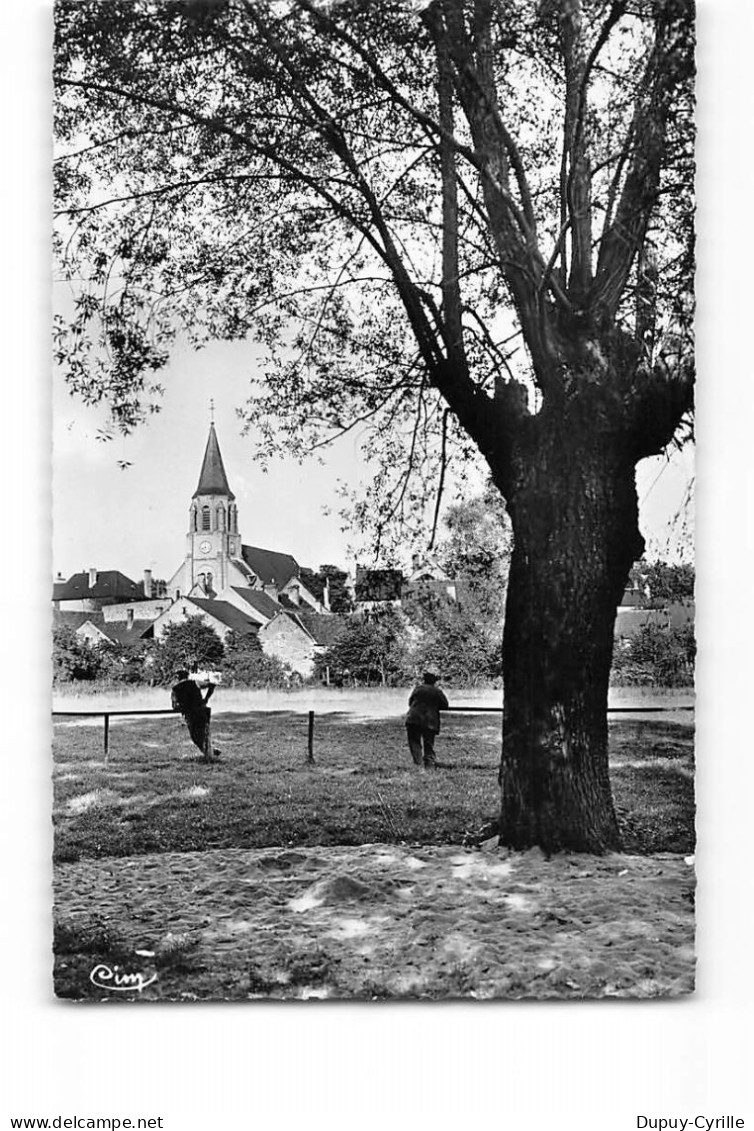 SAINT MARTIN D'AUXIGNY - L'Eglise Vue Du Parc Des Revives - Très Bon état - Autres & Non Classés