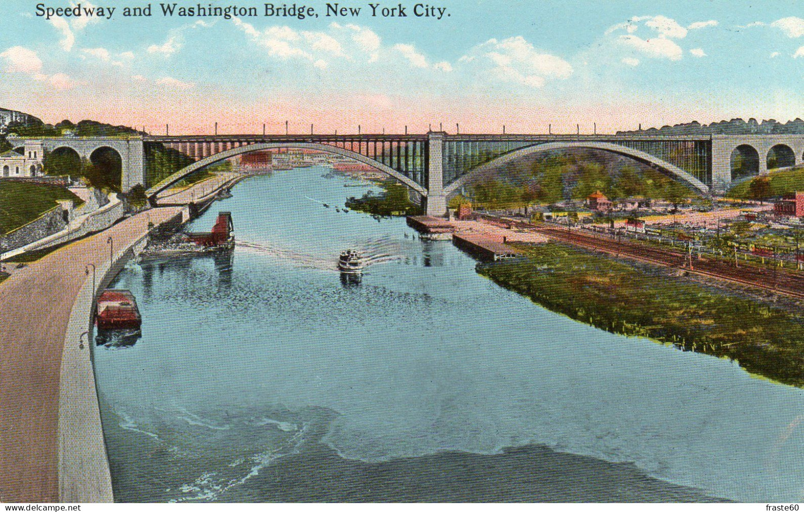 New York City - Speedway And Washington Bridge - Brücken Und Tunnel