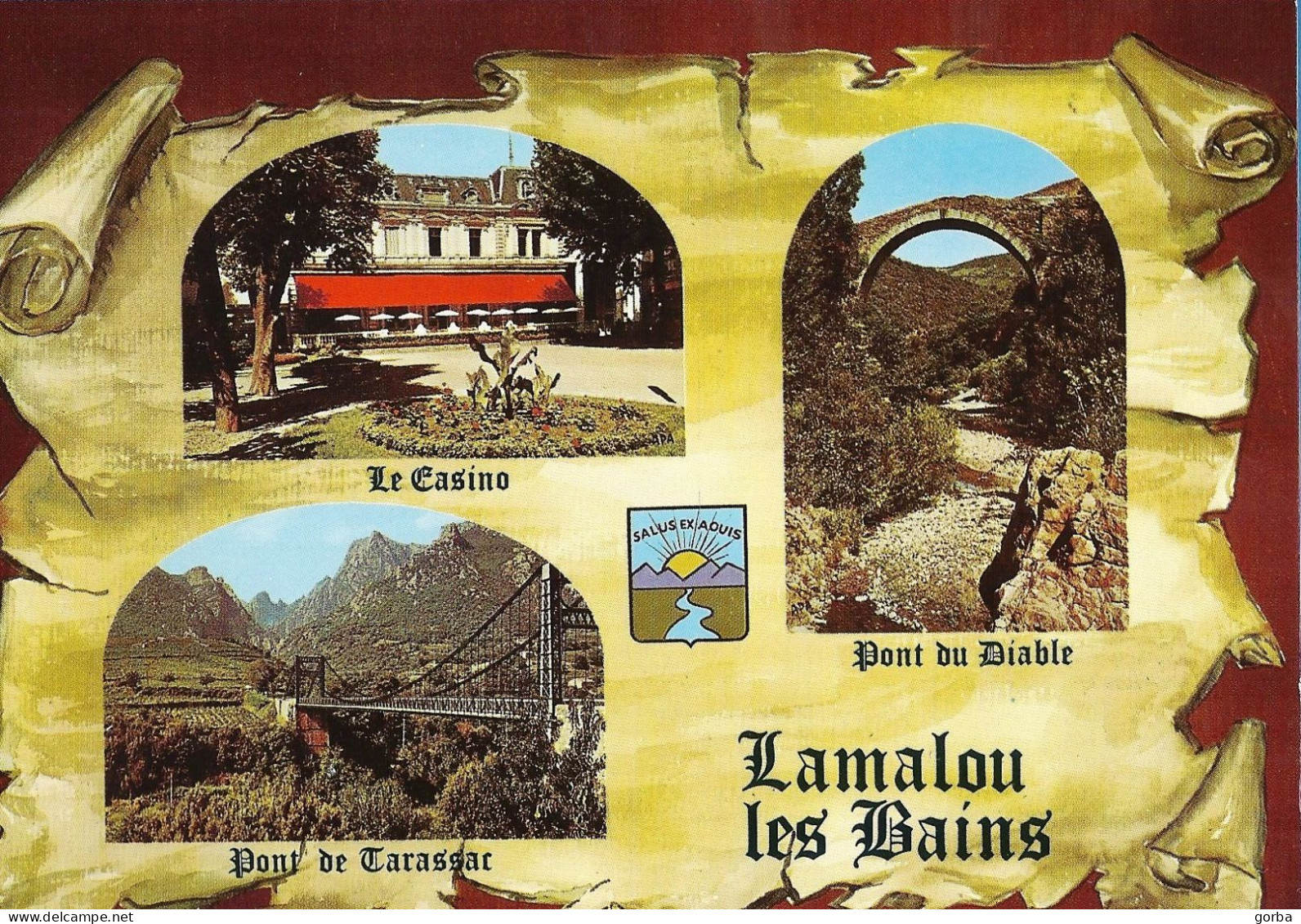 *CPM - 34 - LAMALOU LES BAINS - Et Ses Environs - Multivue - Lamalou Les Bains