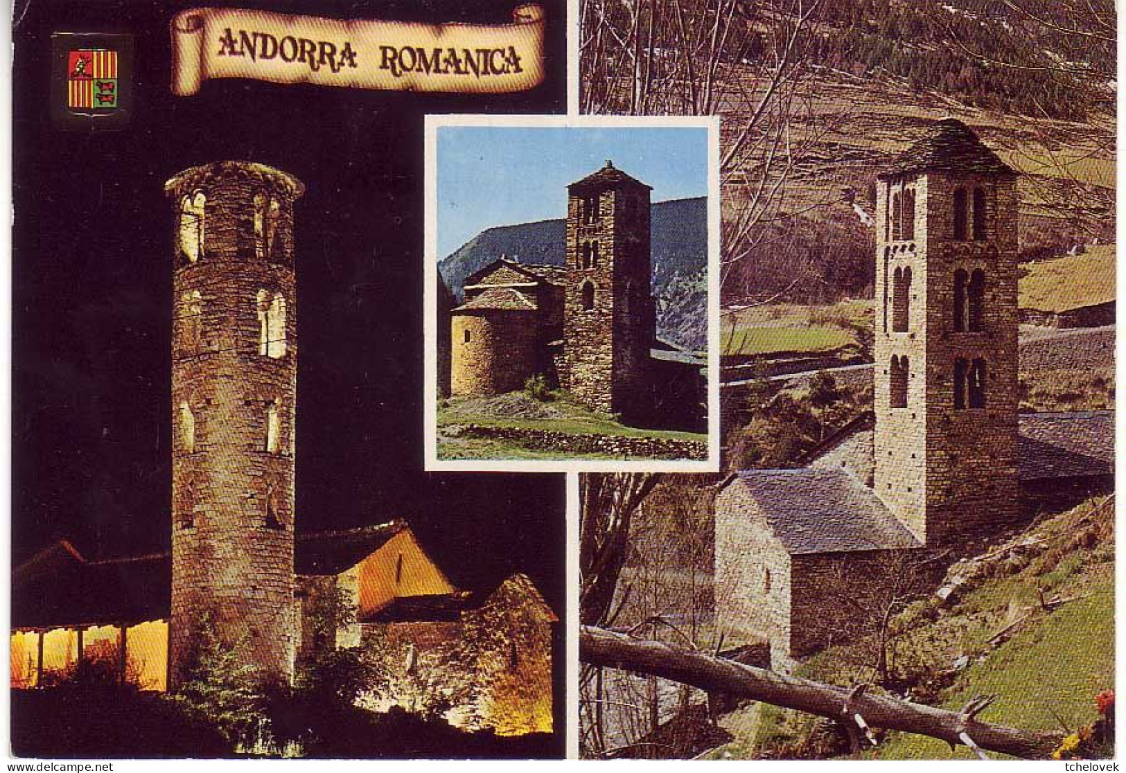 (99). Andorre Andorra Ed Cedosa N°200 Andorra Romanica & 489 Lacets Port D'Envalira - Andorra