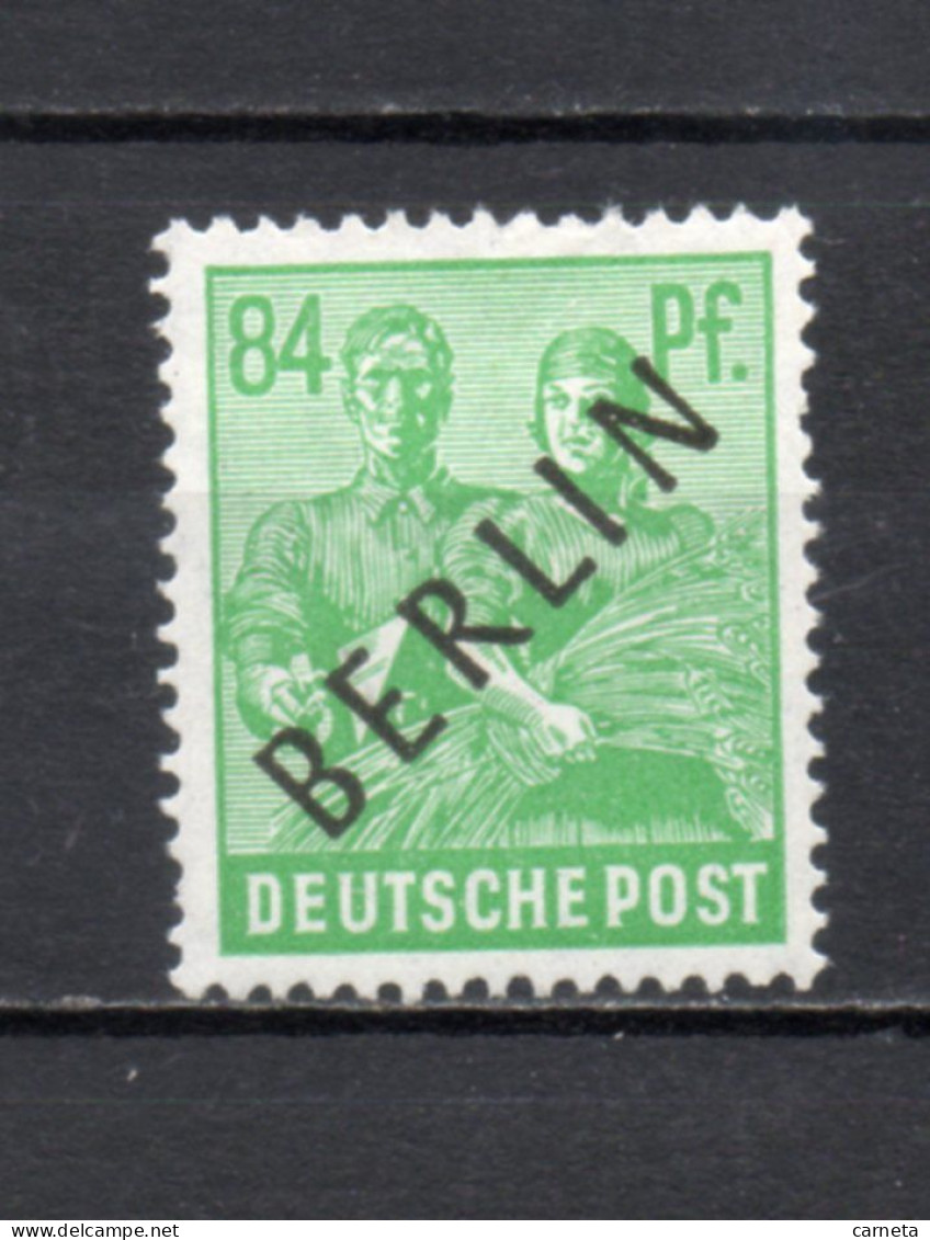 ALLEMAGNE BERLIN    N° 16   NEUF AVEC CHARNIERE   COTE 9.50€   ZONES AAS SURCHARGE NOIRE BERLIN - Unused Stamps