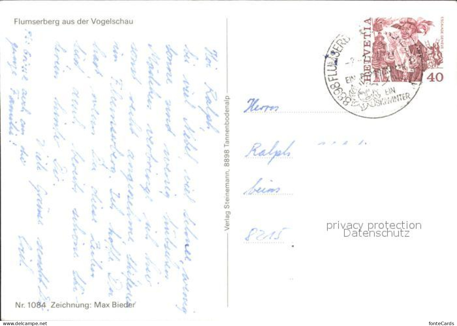 11701781 Flumserberg Bergheim Fliegeraufnahme Panoramakarte Bergheim - Andere & Zonder Classificatie