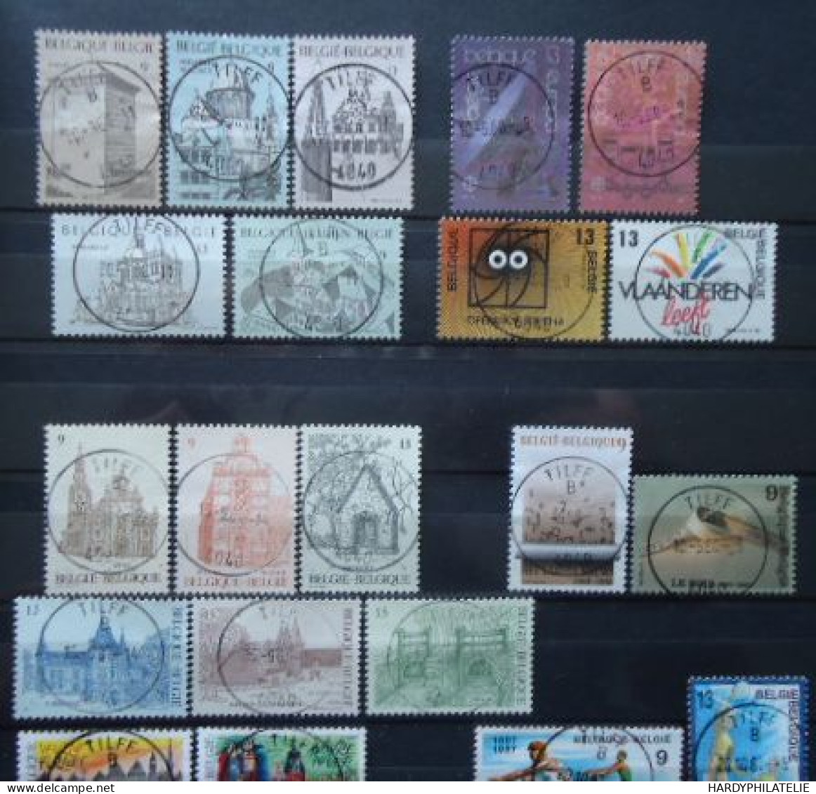 BELGIQUE Lot Oblitéré TILFF - Used Stamps