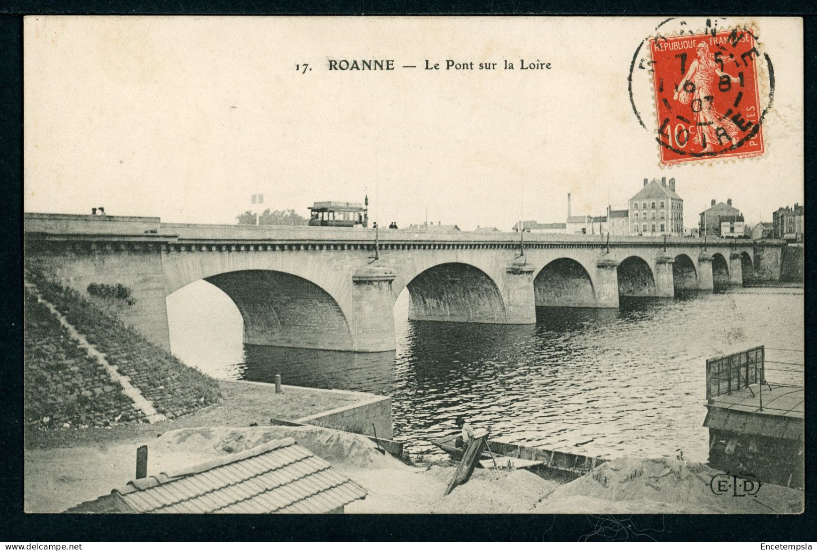 Carte Postale - France - Roanne - Le Pont Sur La Loire (CP24729) - Roanne