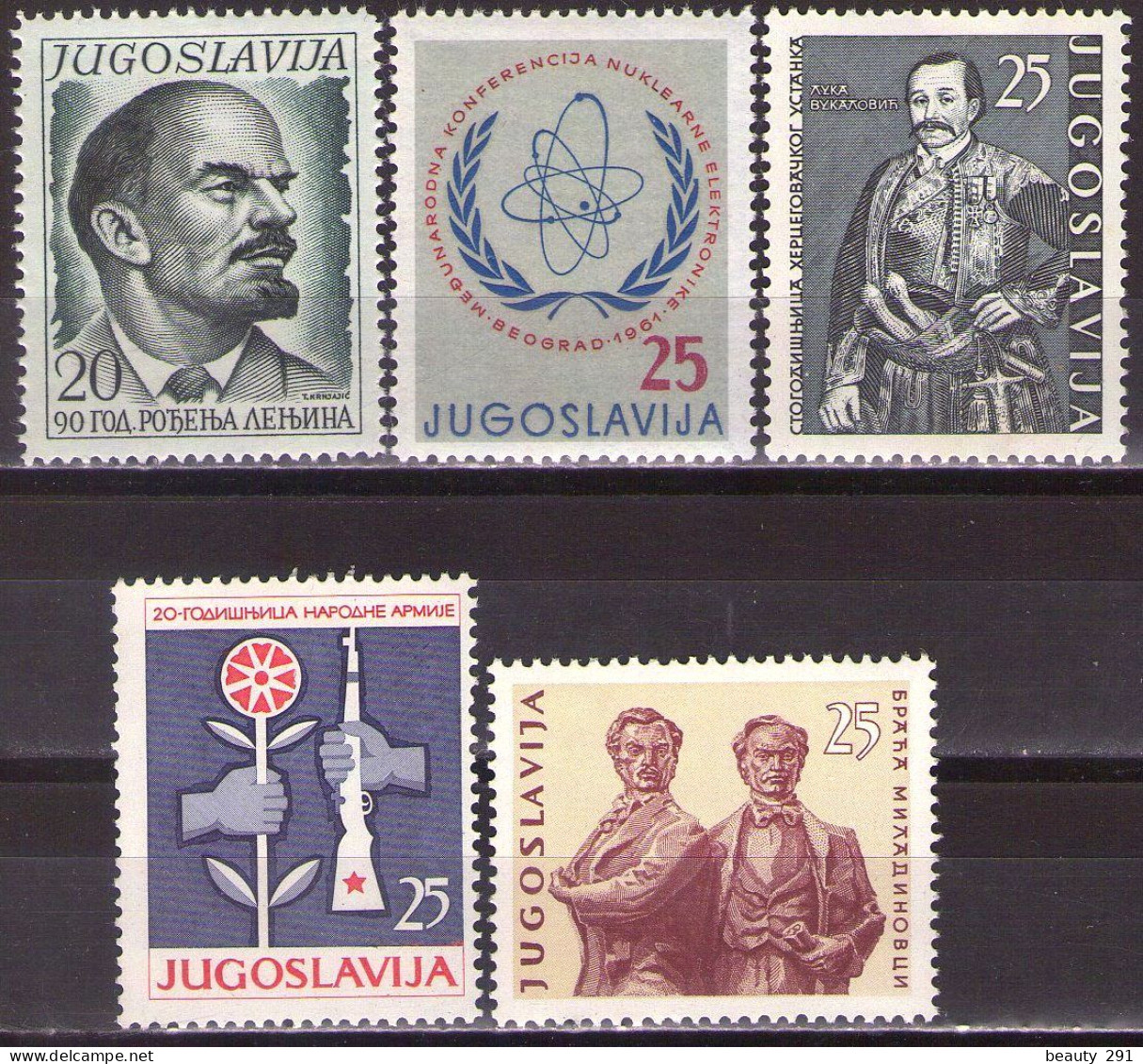 Yugoslavia 1960/61 - LOT - MNH**VF - Nuovi