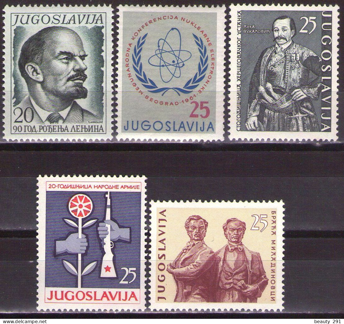 Yugoslavia 1960/61 - LOT - MNH**VF - Unused Stamps