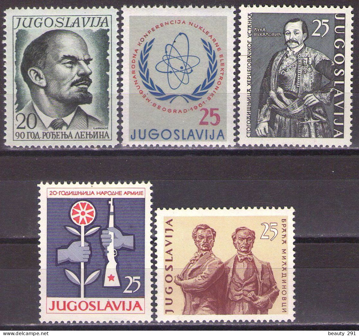 Yugoslavia 1960/61 - LOT - MNH**VF - Unused Stamps