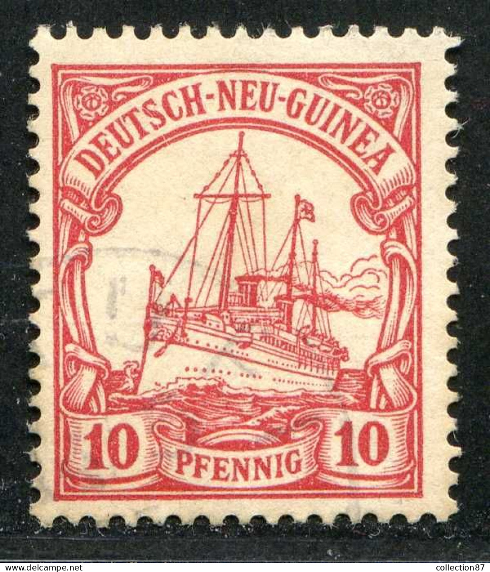 REF093 > COLONIES ALLEMANDE - NOUVELLE GUINÉE < Yv N° 9 Ø < Oblitéré Dos Visible - Used Ø - Nuova Guinea Tedesca