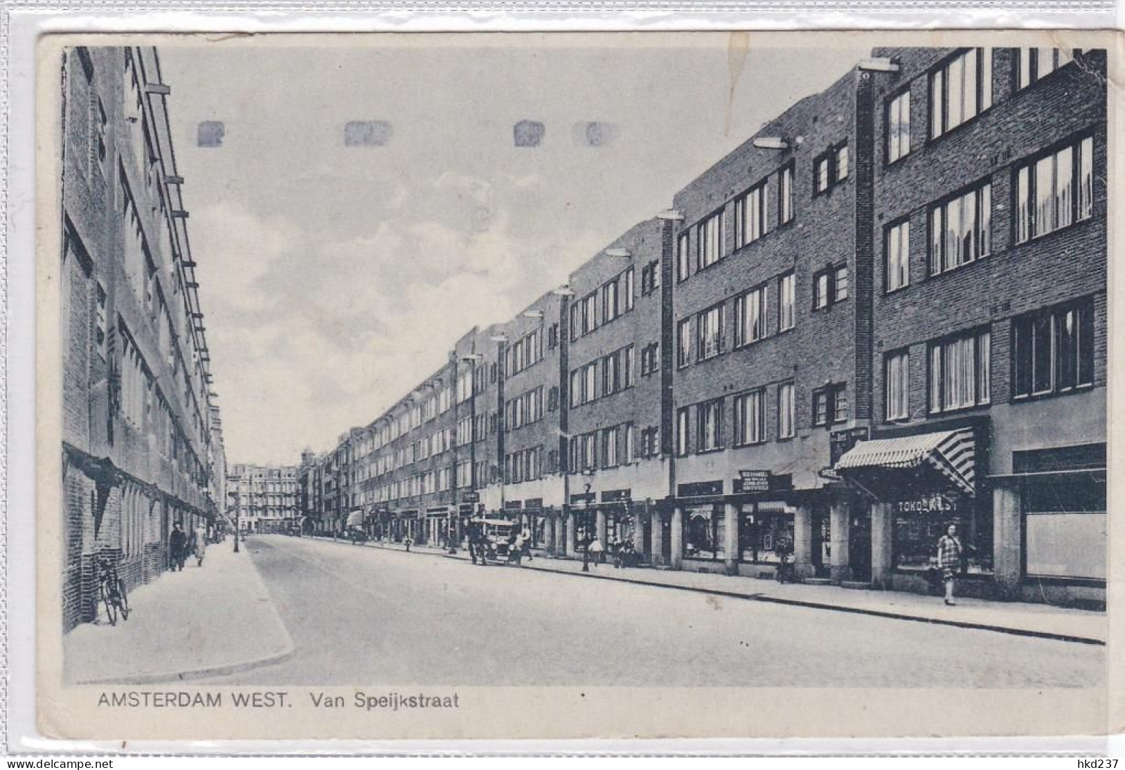 Amsterdam Van Speijkstraat Levendig Oude Auto's # 1930    1942 - Amsterdam