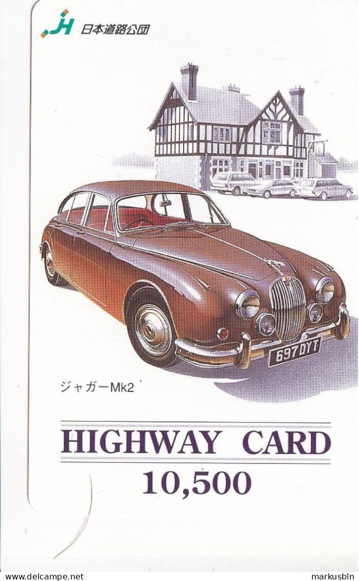 Japan Prepaid Highway Card 10500 -  Oldtimer Car Mk2 - Japan