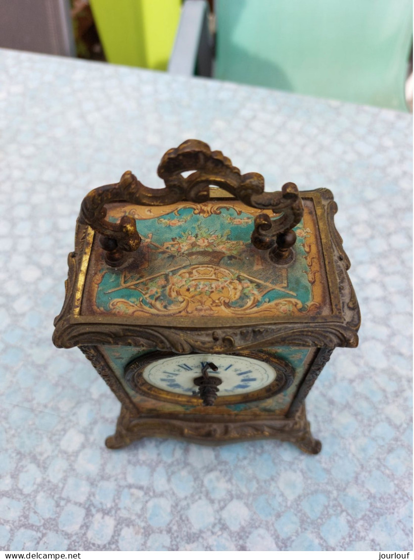 Ancienne Pendulette D'officier - XIXe - A Renover - Horloges