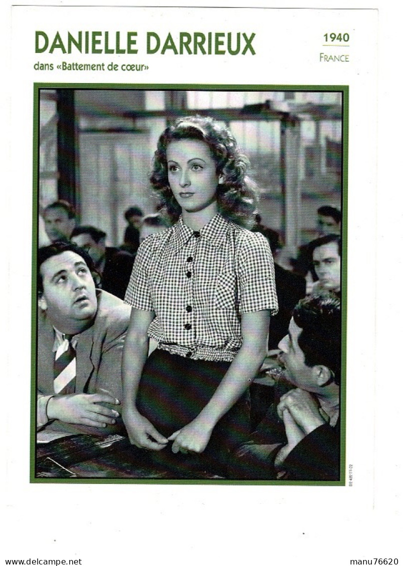 Ref 2 - Photo L'encyclopédie Du Cinéma : Danielle Darrieux - France . - Europe