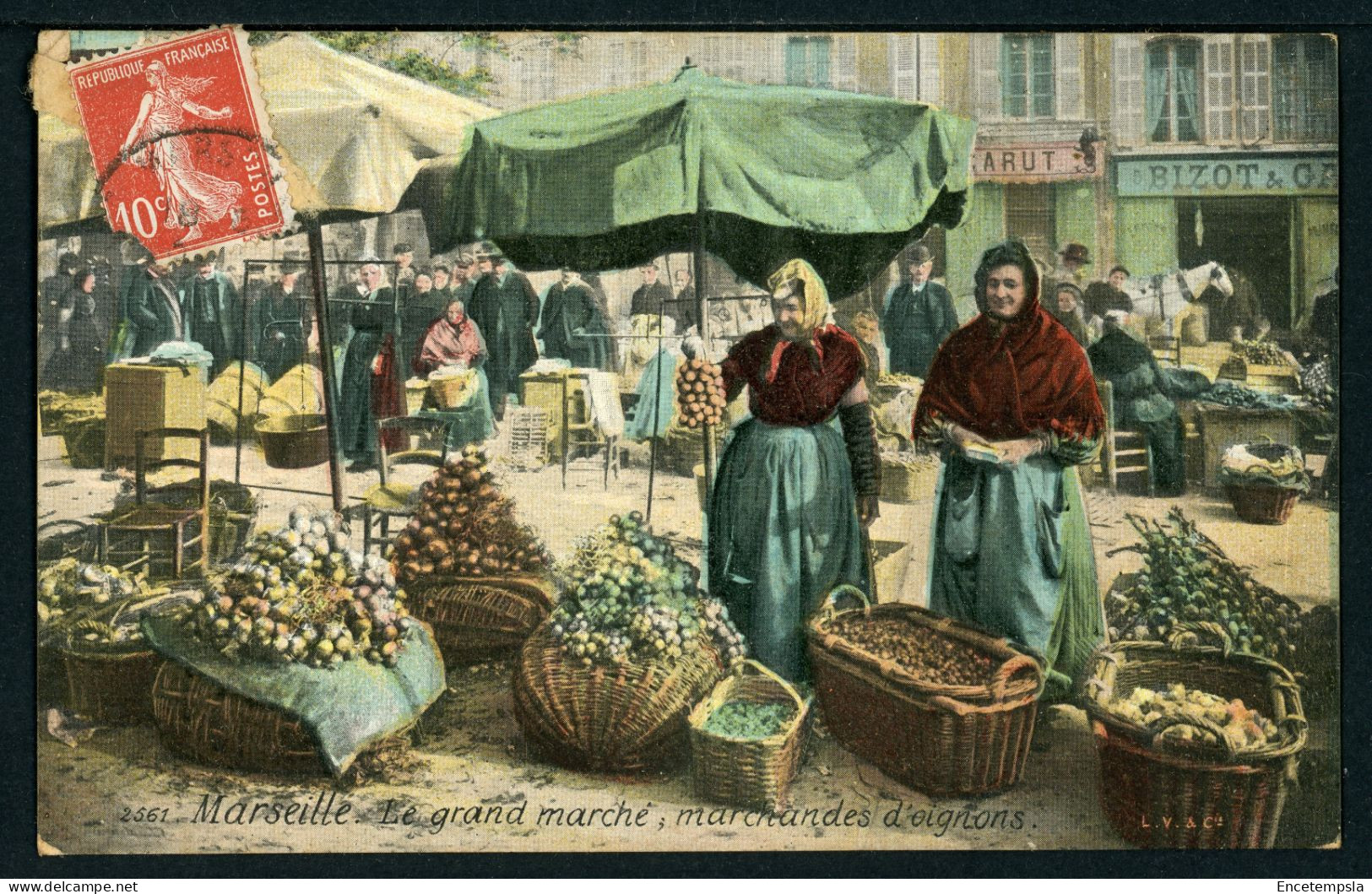 Carte Postale - France - Marseille - Le Grand Marché - Marchandes D'Oignons (CP24730OK) - Ambachten