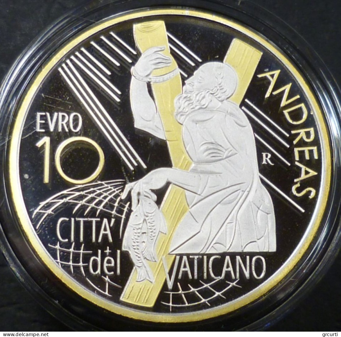 Vaticano - 10 Euro 2022 - I 12 Apostoli: S. Andrea - UC# 303 - Vaticaanstad