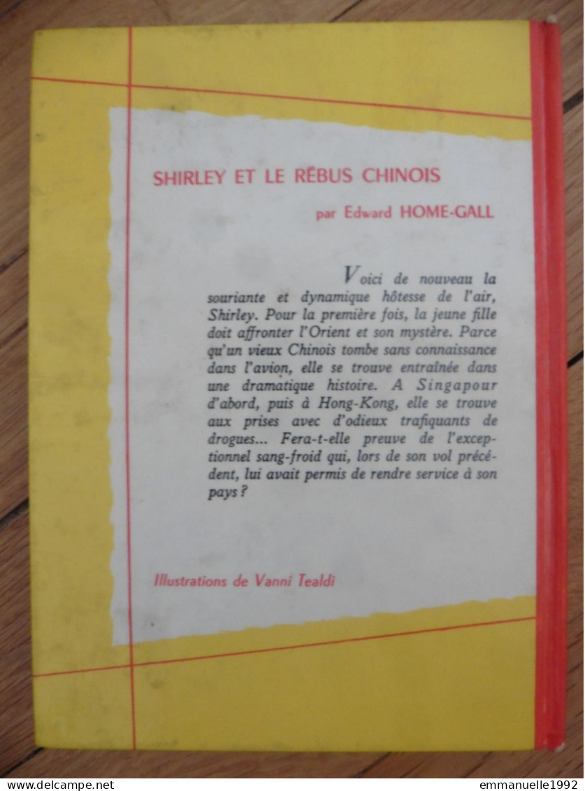 Livre Shirley Et Le Rébus Chinois 1963 Edward Home-Gall Collection Spirale Eds G.P. Série Shirley - Collection Spirale