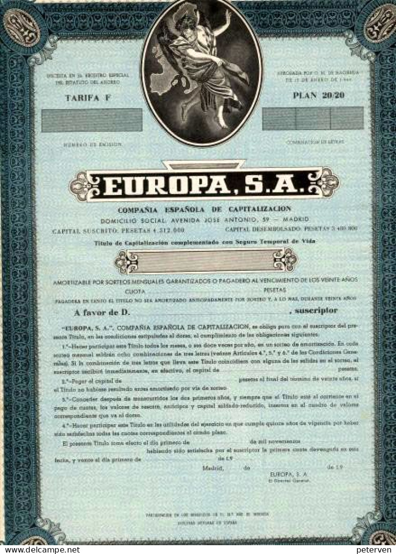 EUROPA , S.A. II - Bank & Insurance
