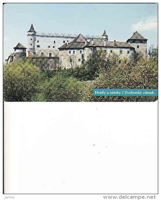 Slowakei, 28/96, Zvolenský Zámok, Schloss Zvolen, Chip, Tirage 50 000 - Slowakije