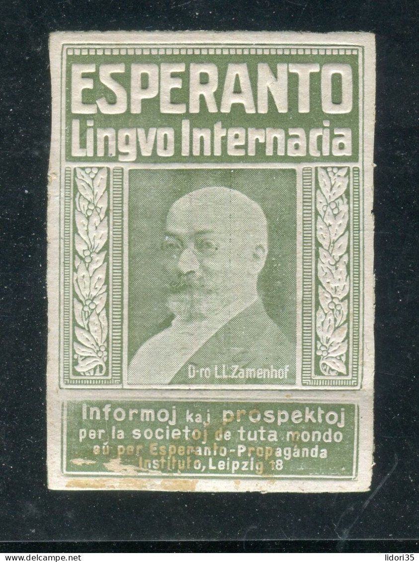 ESPERANTO" Vignette ** (L1196) - Esperanto