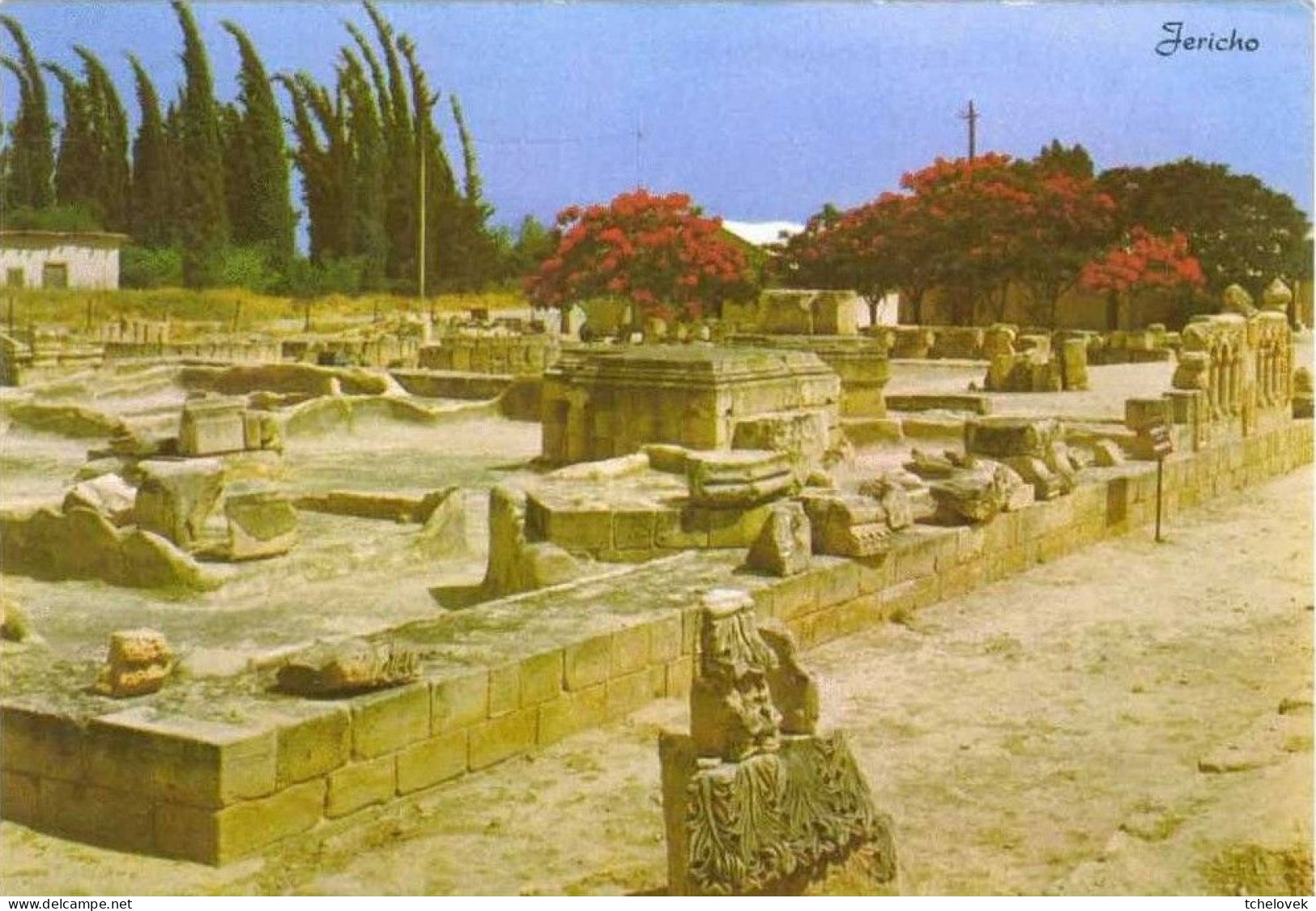 (99). Israel. Palestine. Jericho Hisham Palace & Bethlehem Rachel's Tomb & Nazareth Eglise De L'assomption - Palestine