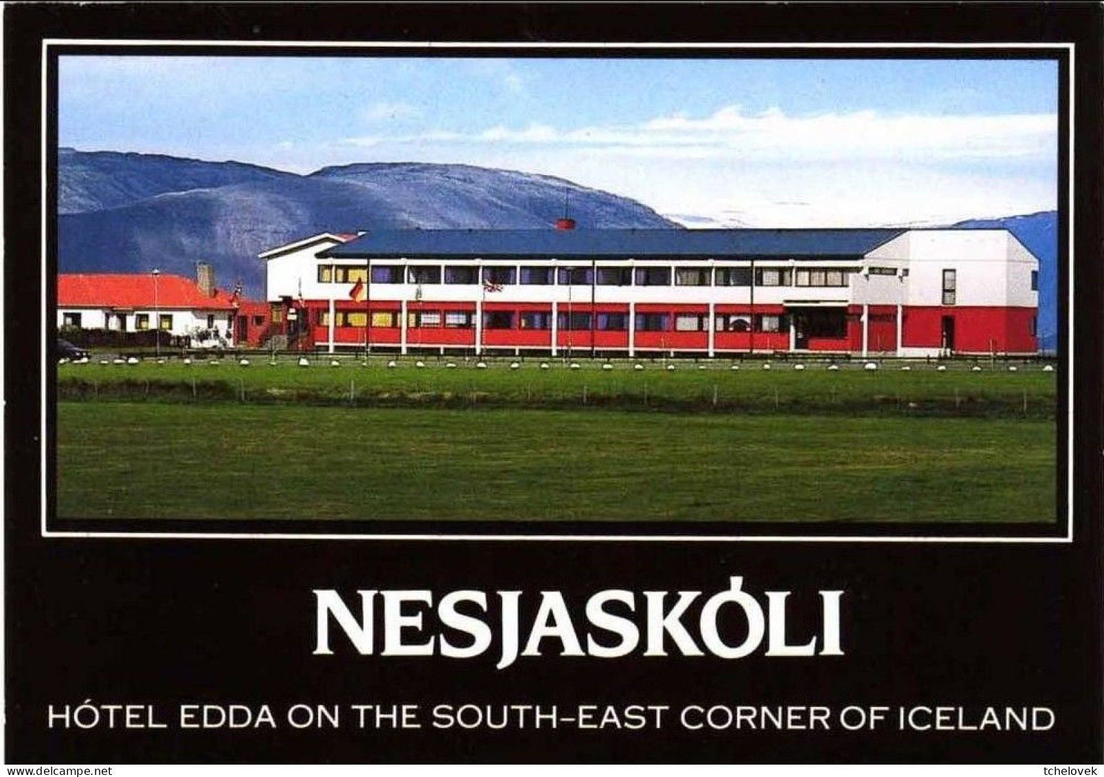 (99). Islande Iceland Island Hotel Edda Skogum & Nesjaskoli Hotel Edda é Eddar - Islande