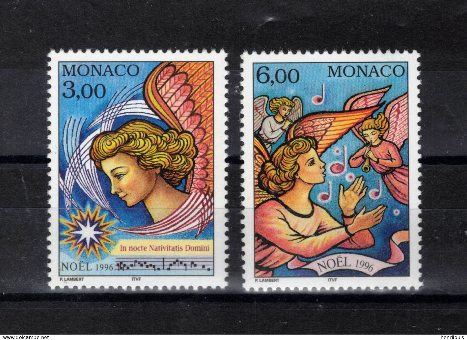MONACO  Timbres Neufs **  De 1996 ( Ref  MC568 )  NOEL - Unused Stamps