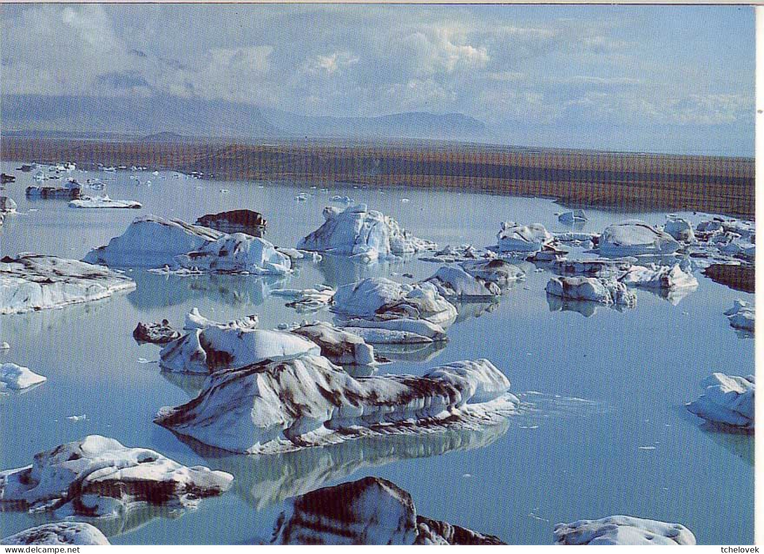 (99). Islande Iceland Island. Ice-Blocks Iceberg 1991 - Islande