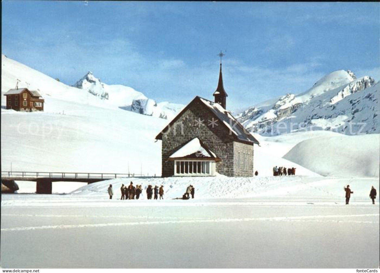 11701153 Melchsee-Frutt Fruttkapelle Mit Titlis Und Graustock Melchsee-Frutt - Autres & Non Classés