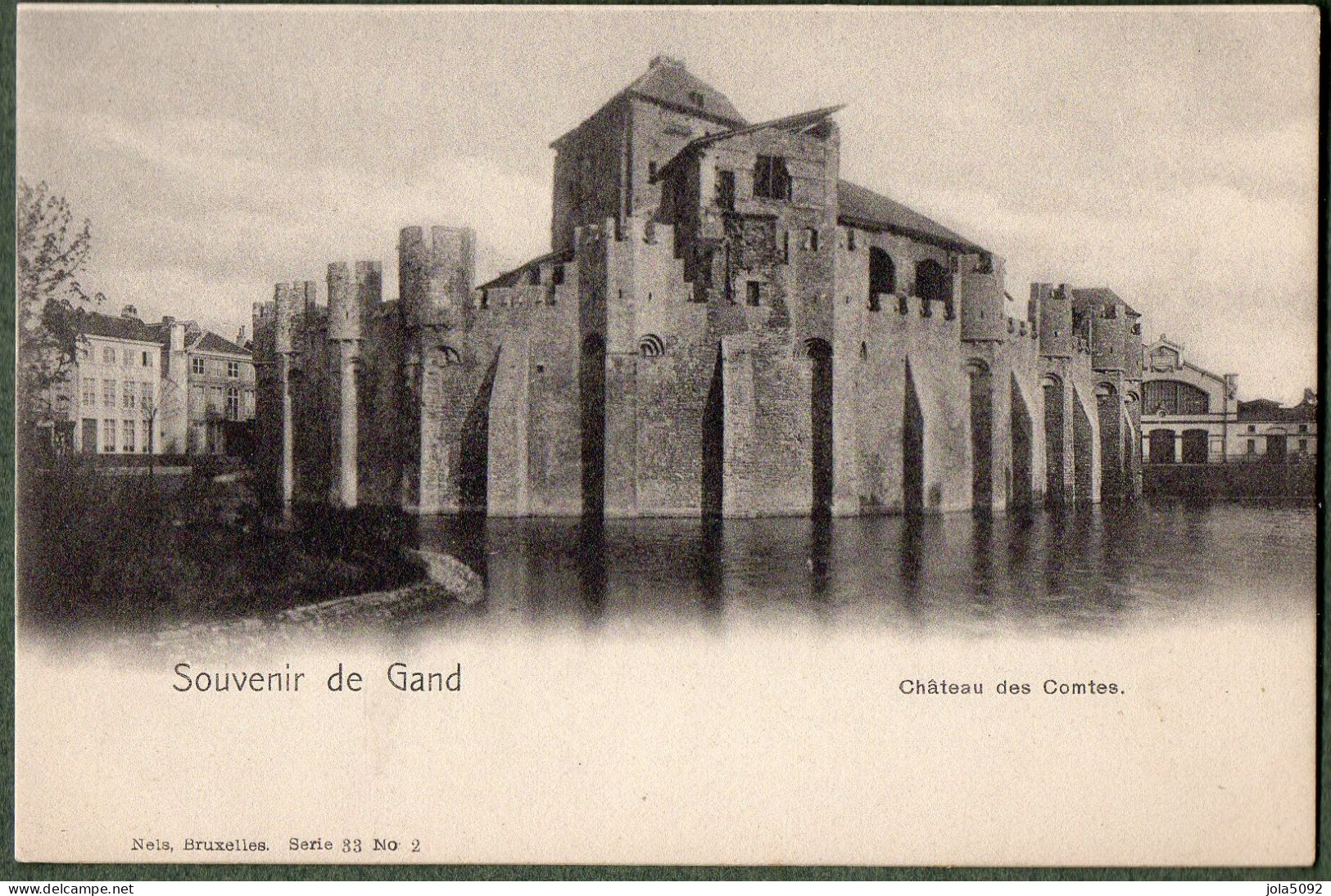 BELGIQUE + GENT / GAND - Château Des Comtes - Gent