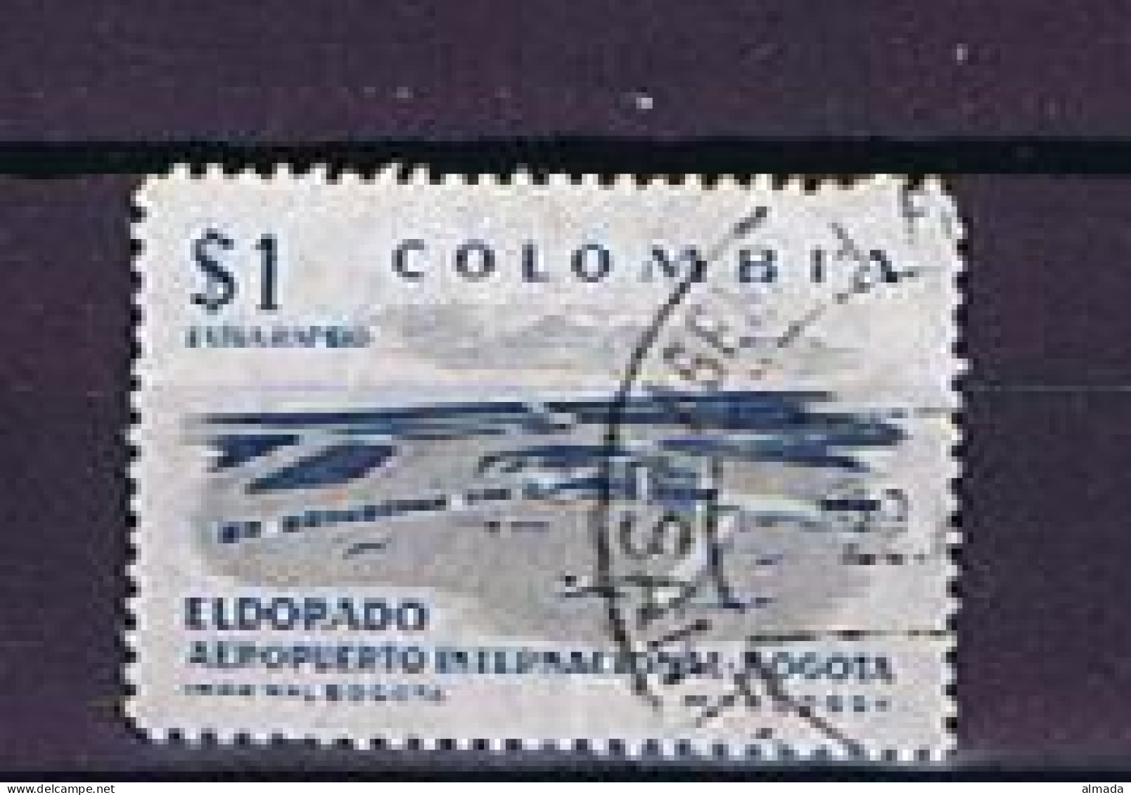 Kolumbien,  Colombia 1960:  Michel 947 Used, Gestempelt - Kolumbien