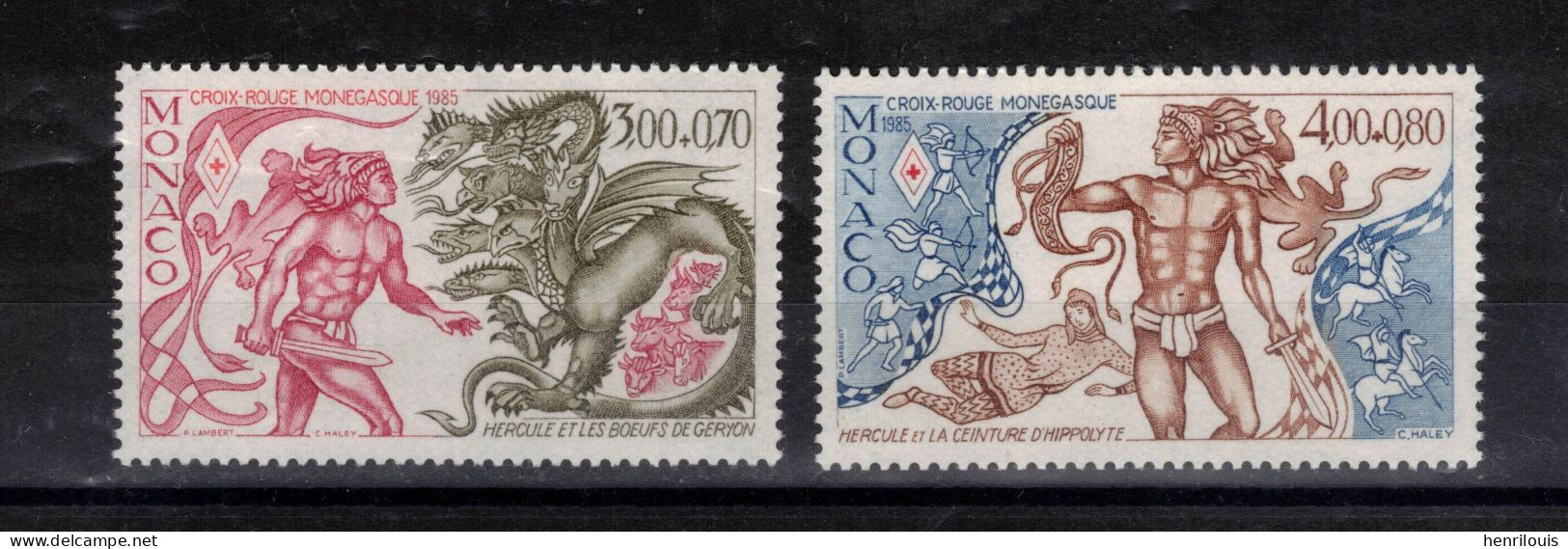 MONACO  Timbres Neufs **  De 1985 ( Ref  MC569 )  Croix Rouge - Neufs