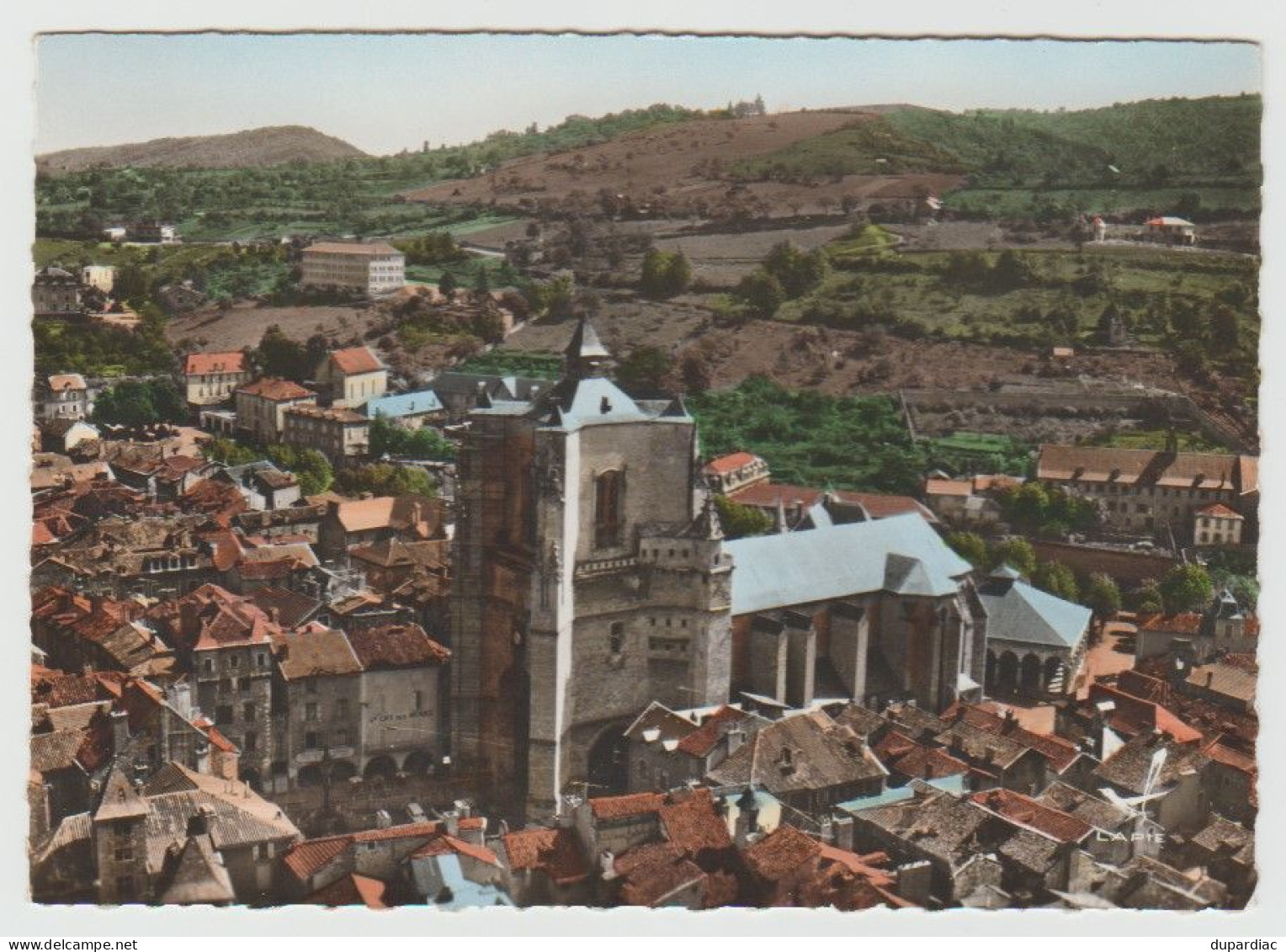 12 - Aveyron /  VILLEFRANCHE De ROUERGUE -- La Collégiale (vue Lapie 7.k). - Villefranche De Rouergue