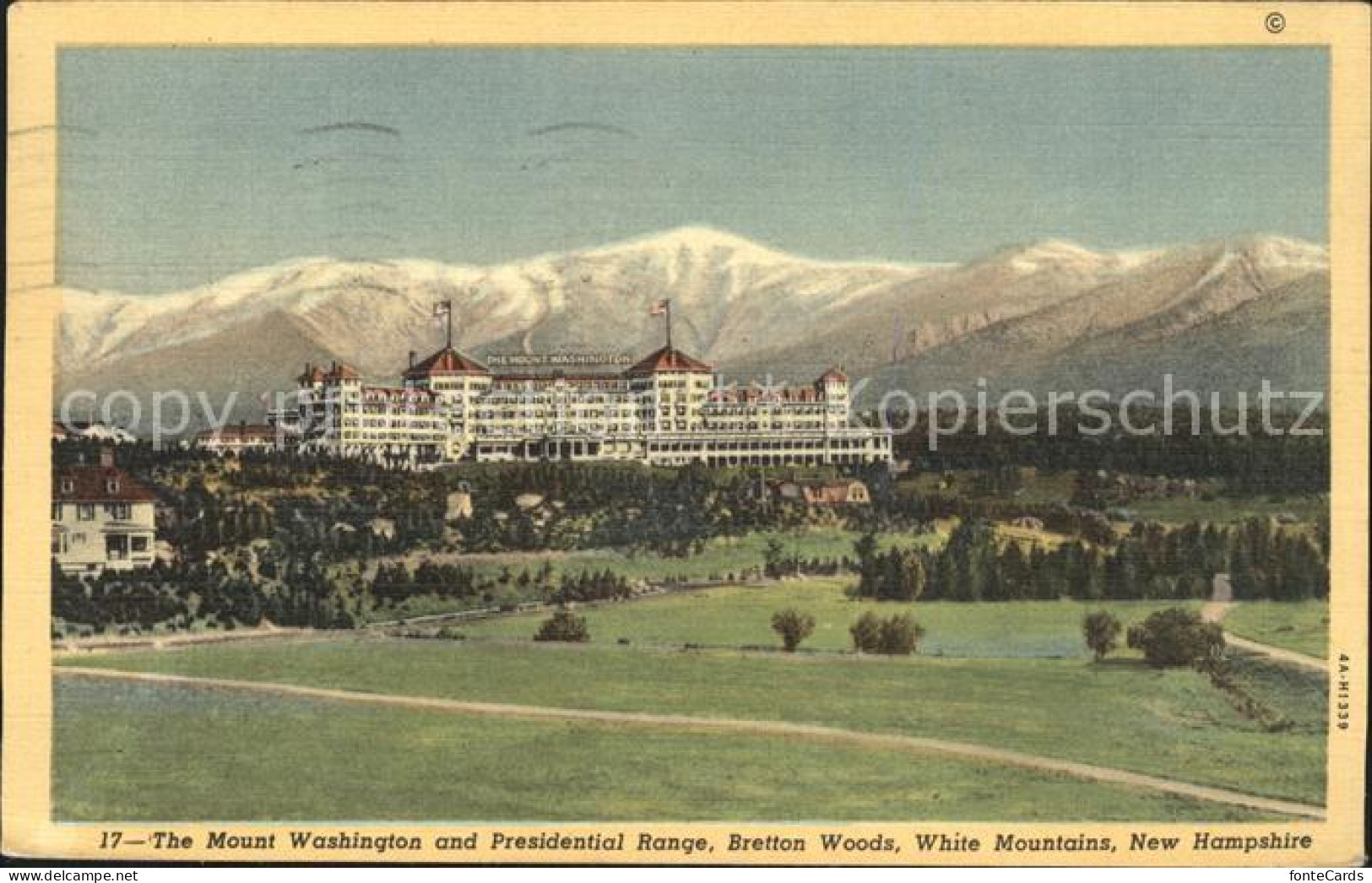 11701041 Bretton_Woods Mount Washington And Presidential Range - Other & Unclassified