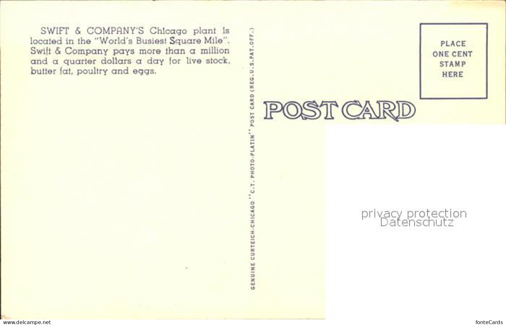 11701024 Chicago_Illinois Plant Of Swift Company - Other & Unclassified