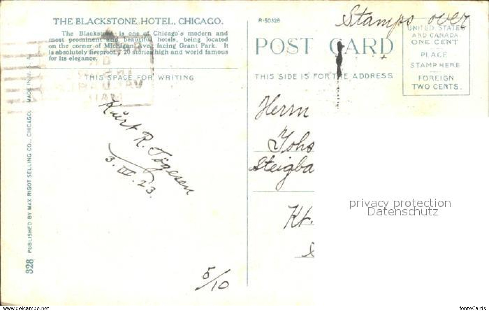 11700996 Chicago_Illinois Blackstone Hotel - Other & Unclassified