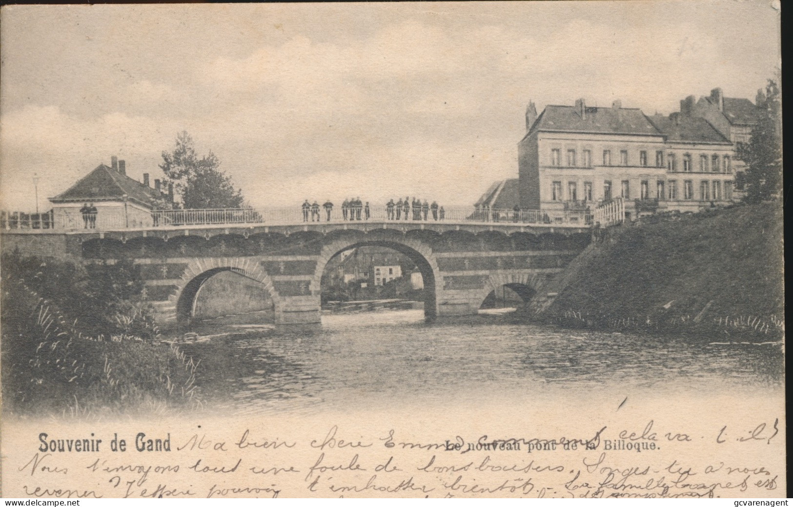 GENT    NOUVEAU PONT DE BILOQUE                  2 SCAN - Gent