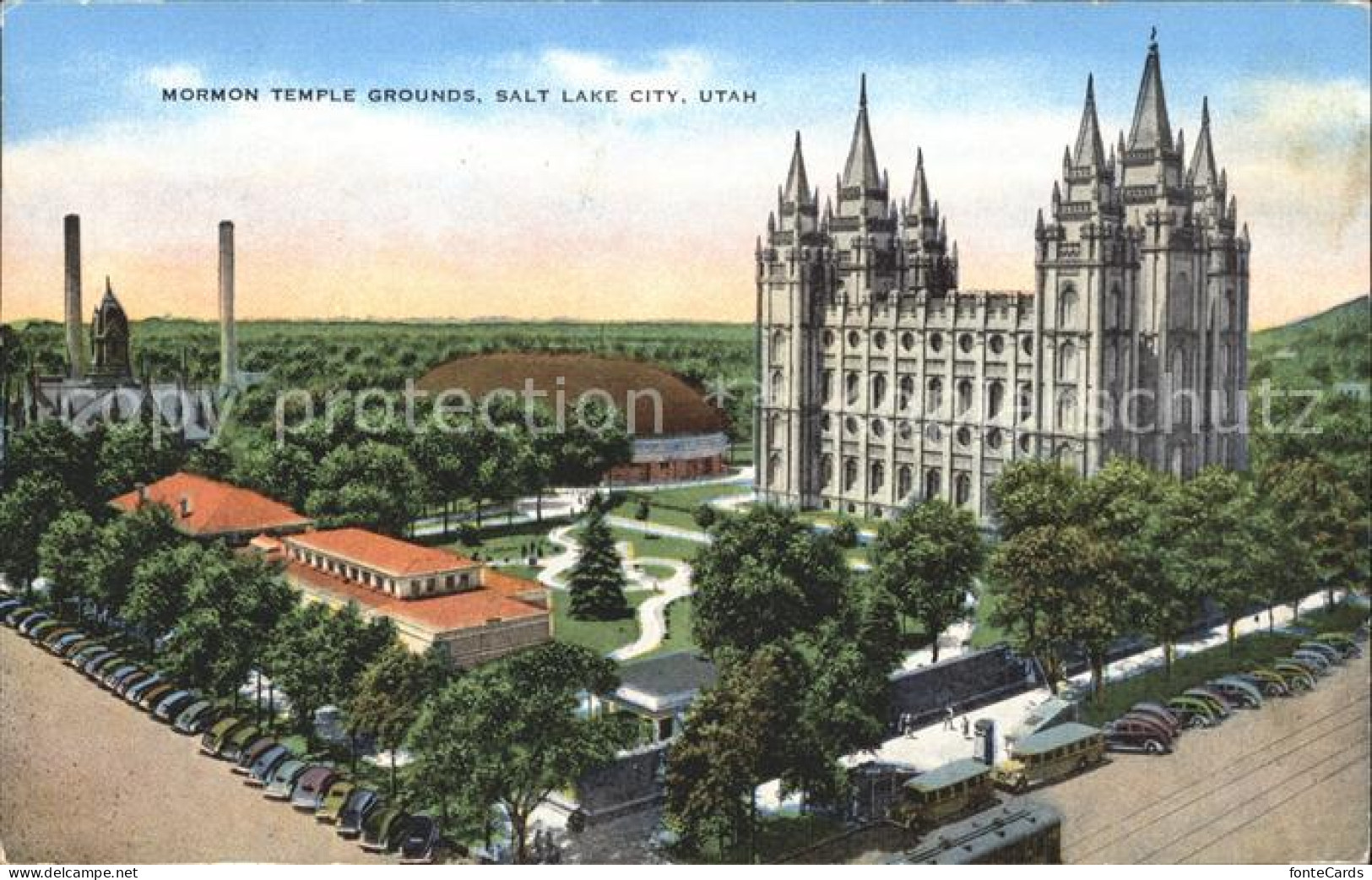 11700949 Salt_Lake_City Mormon Temple Grounds - Andere & Zonder Classificatie