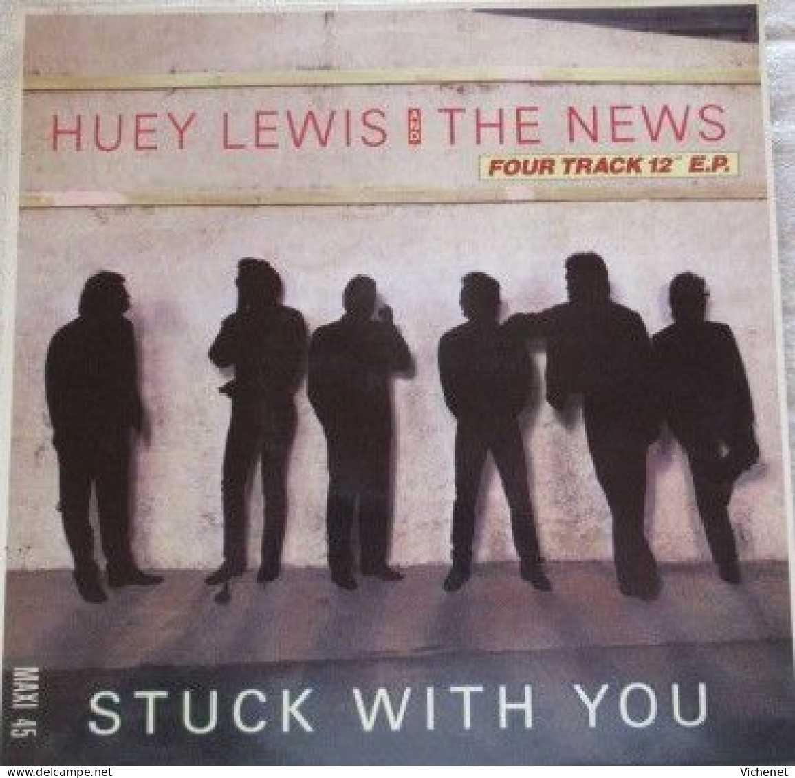 Huey Lewis And The News – Stuck With You - Maxi - 45 Toeren - Maxi-Single