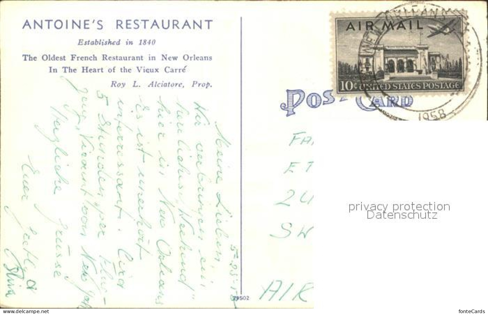 11700919 New_Orleans_Louisiana Antoine's Restaurant - Otros & Sin Clasificación