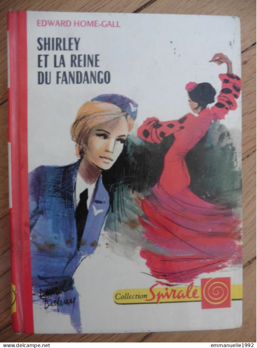 Livre Shirley Et La Reine Du Fandango 1972 Edward Home-Gall Collection Spirale Eds G.P. Série Shirley - Collection Spirale