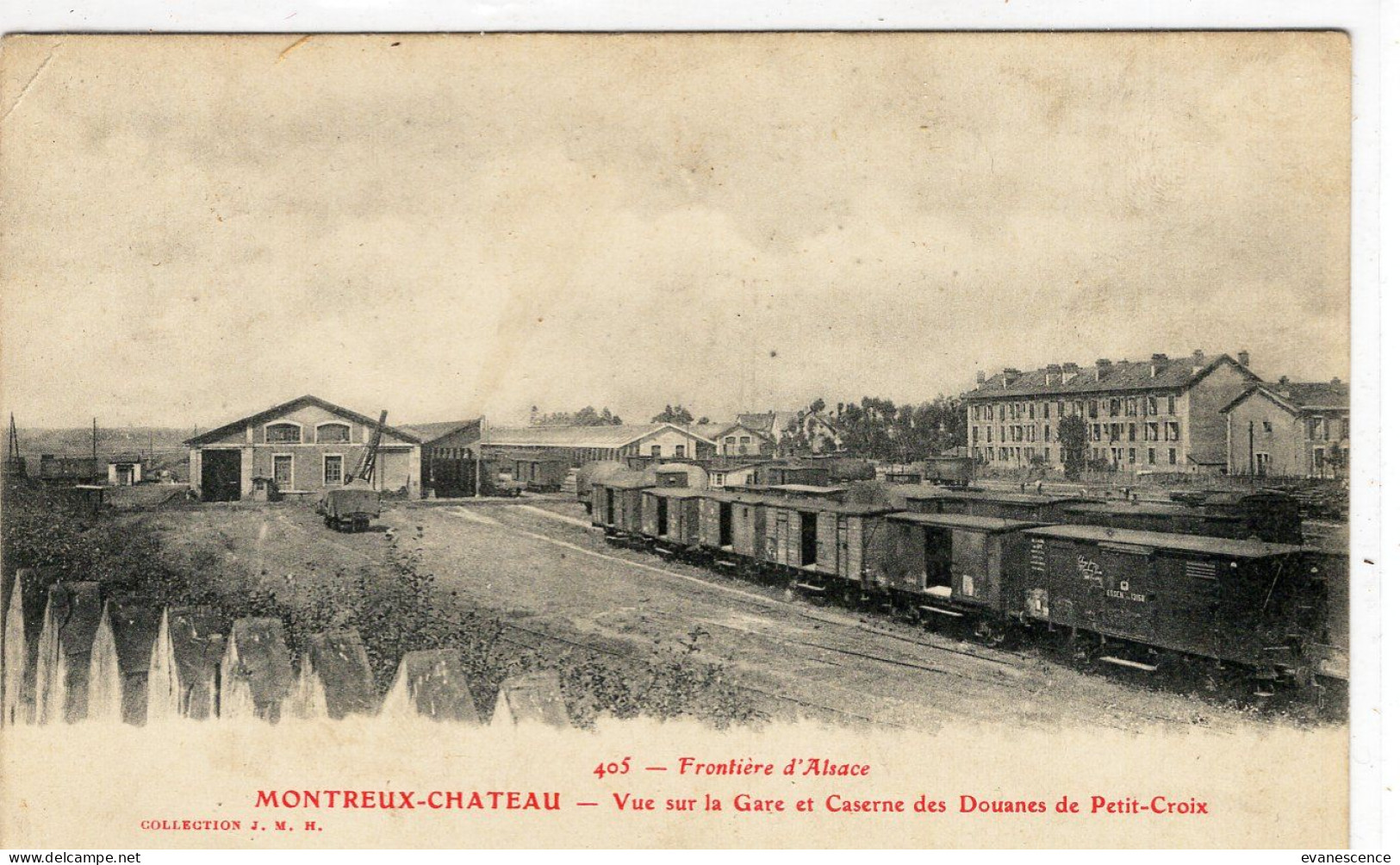 Montreux Chateau :  La Gare        ///  Ref. Mai 24 /// BO. 90 - Andere & Zonder Classificatie
