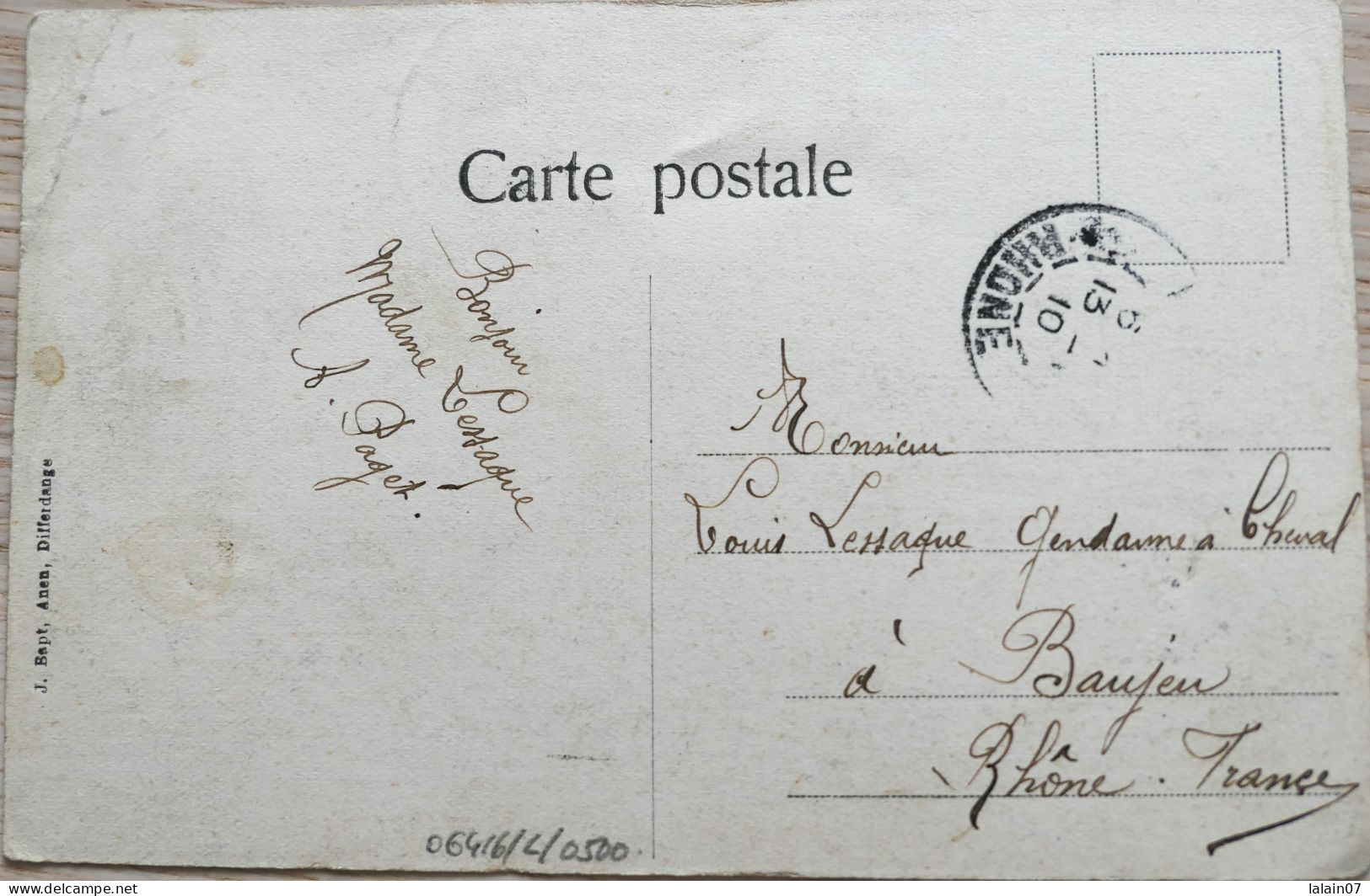C. P. A. Couleur : Luxembourg : DIFFERDANGE : Avenue De La Gare, En 1901 - Differdange