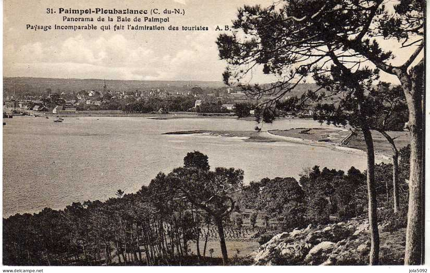 22 - PAIMPOL-PLEUBAZLANEC - Panorama De La Baie De Paimpol - Paimpol